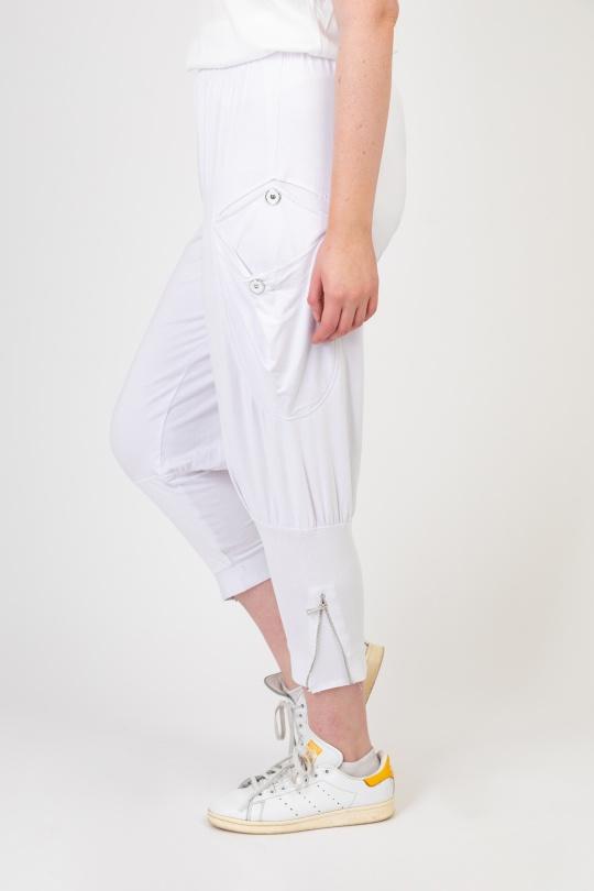 Pantalons Femme Blanc Pomme Rouge B82 Efashion Paris
