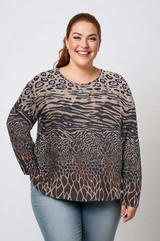 Camisas & blusas Mujer Brown Pomme Rouge T7179C Efashion Paris