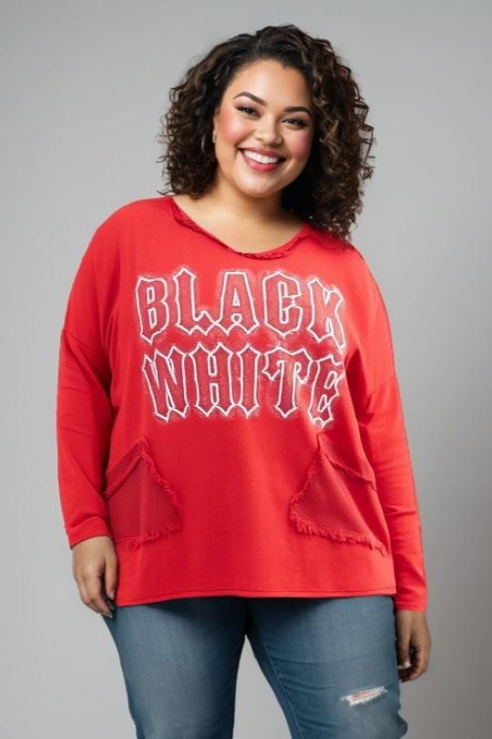 Camisetas Mujer Red Pomme Rouge T11721 Efashion Paris