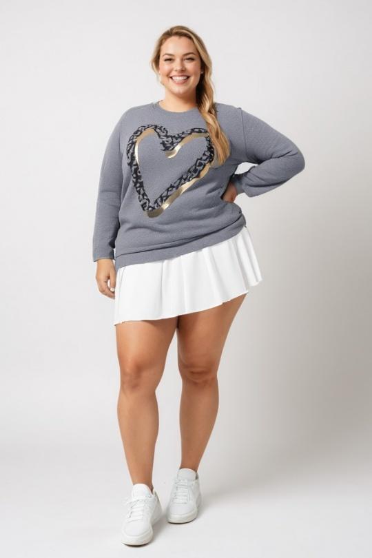 Vestidos y Monos Mujer Grey Pomme Rouge T221214 Efashion Paris