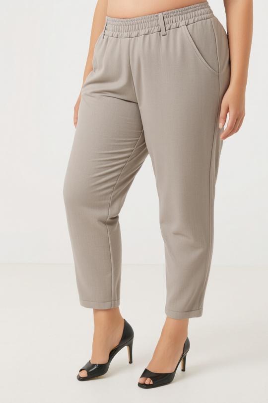 Pantalones Mujer Beige Pomme Rouge T240591 Efashion Paris