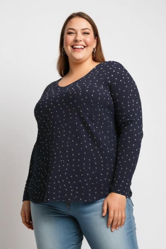 Tops Femme Noir Pomme Rouge T82830 Efashion Paris