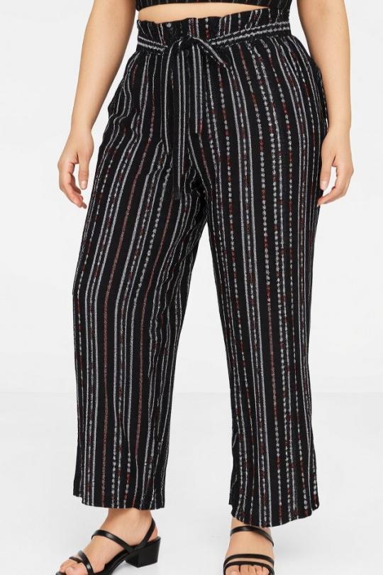 Pantalons Femme Noir Pomme Rouge B231 Efashion Paris