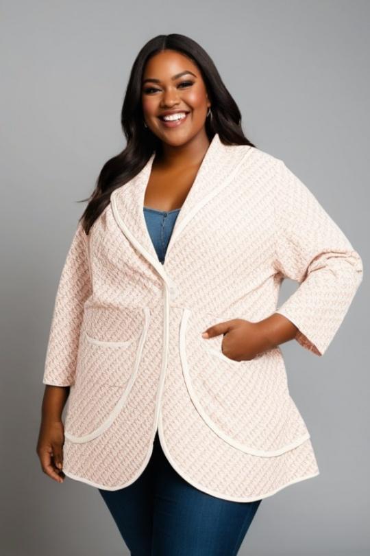 Vestes Femme Beige Pomme Rouge A531 Efashion Paris