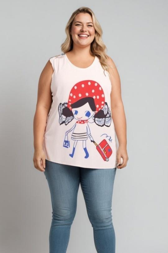 Tops Donna White Pomme Rouge A880 Efashion Paris