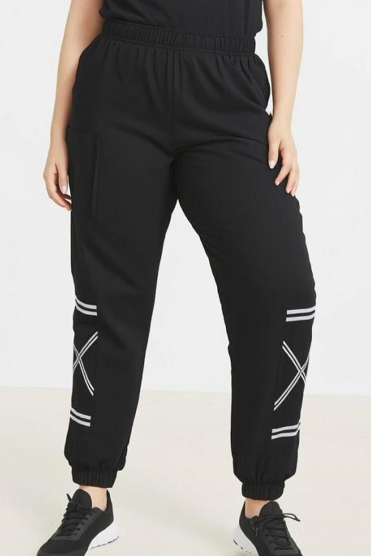 Pantaloni Donna Black Pomme Rouge B175 Efashion Paris
