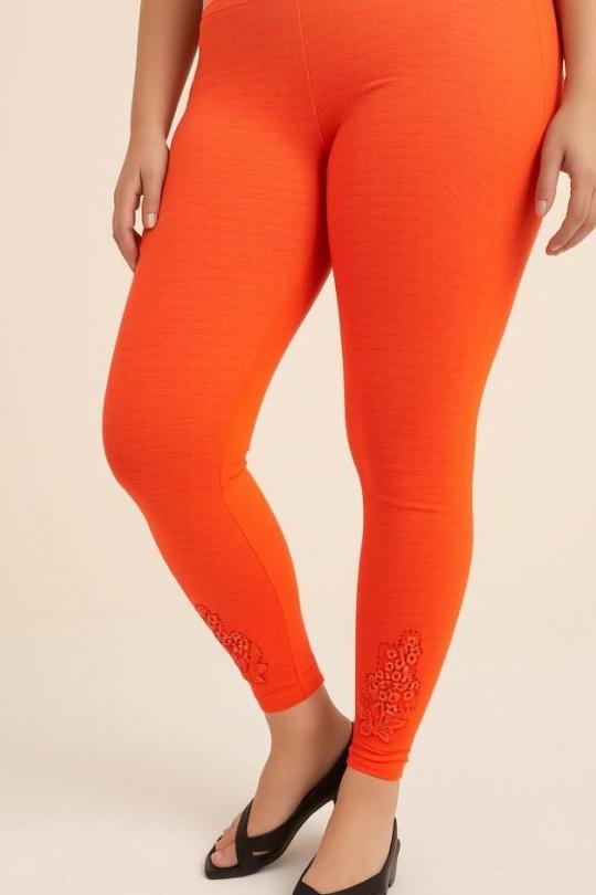Leggings  Donna White Pomme Rouge B133 Efashion Paris