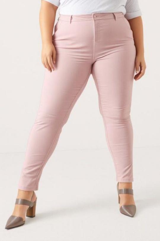 Pantaloni Donna Beige Pomme Rouge B309 Efashion Paris