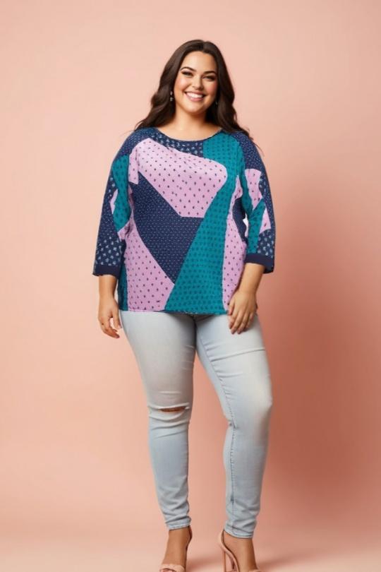 Camicie & camicette Donna Blue Pomme Rouge C6111 Efashion Paris