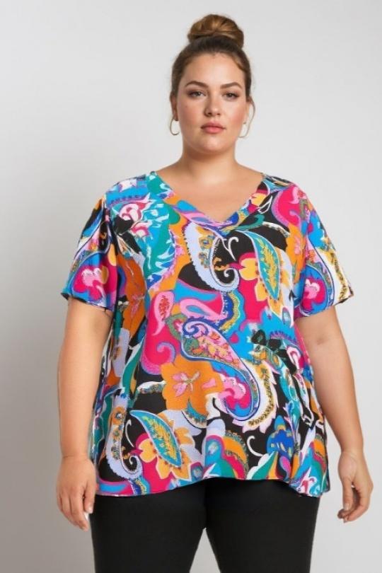 Chemises & blouses Femme Noir Pomme Rouge C6569 Efashion Paris