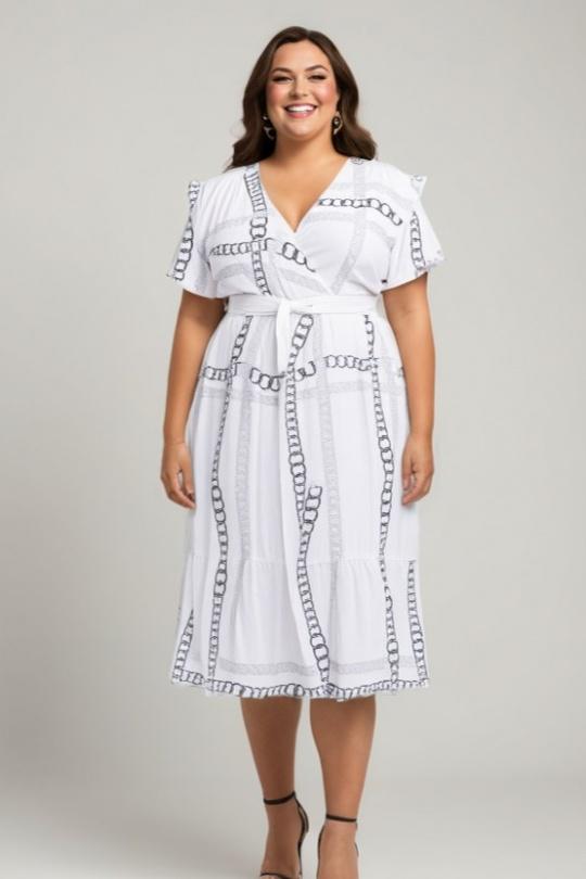 Robes & Combinaisons Femme Blanc Pomme Rouge C6552 Efashion Paris