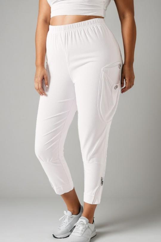 Pantalons Femme Blanc Pomme Rouge B82 Efashion Paris