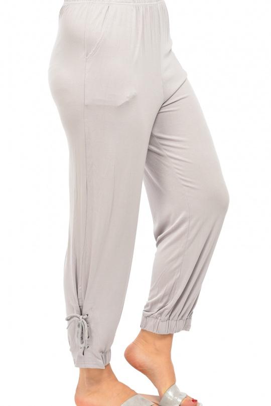 Pantalones Mujer Grey Pomme Rouge B131 Efashion Paris