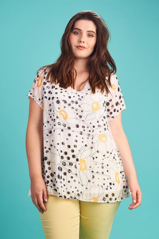 Camisas & blusas Mujer White Pomme Rouge A890 Efashion Paris