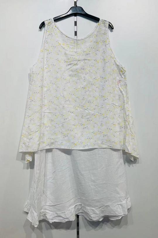 Dresses & Jumpsuits Women White Pomme Rouge T22317 Efashion Paris
