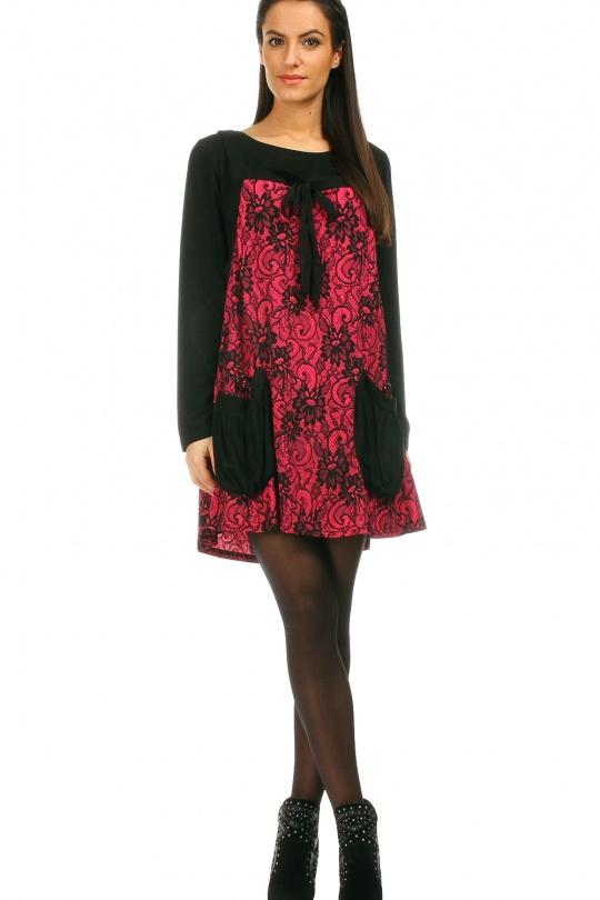 Tunics Women Pink Pomme Rouge A256 Efashion Paris