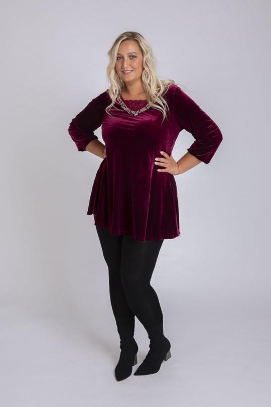 Dresses & Jumpsuits Women Burgundy Pomme Rouge A395 Efashion Paris