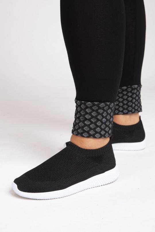 Leggings  Women Black Pomme Rouge B90 Efashion Paris