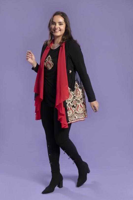 Sets Women Red Pomme Rouge A823 Efashion Paris