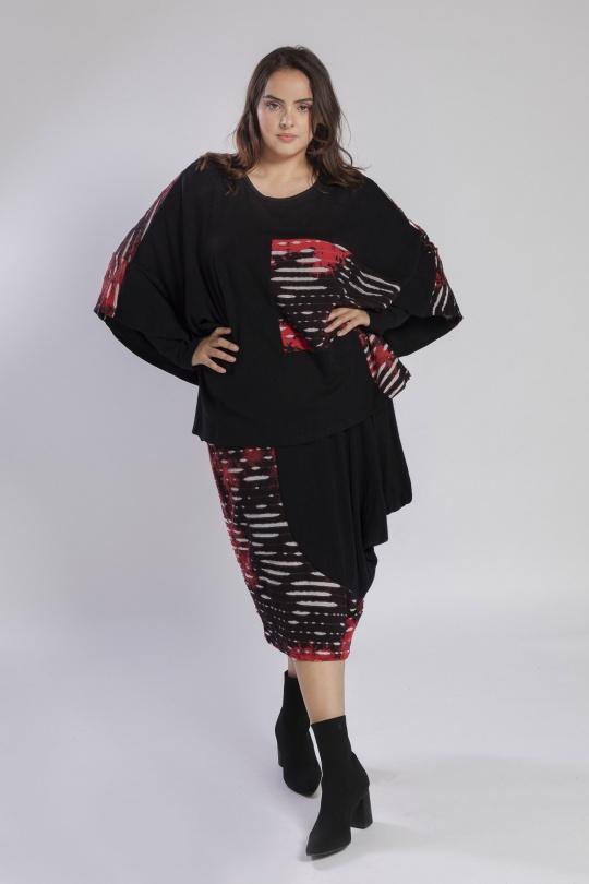 Ensembles Femme Rouge Pomme Rouge A828 Efashion Paris