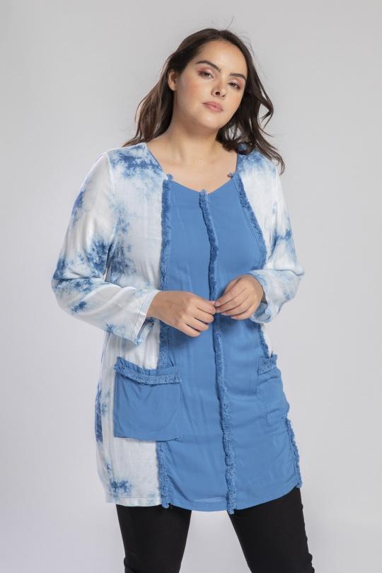 Tuniques Femme Bleu Pomme Rouge A707 Efashion Paris