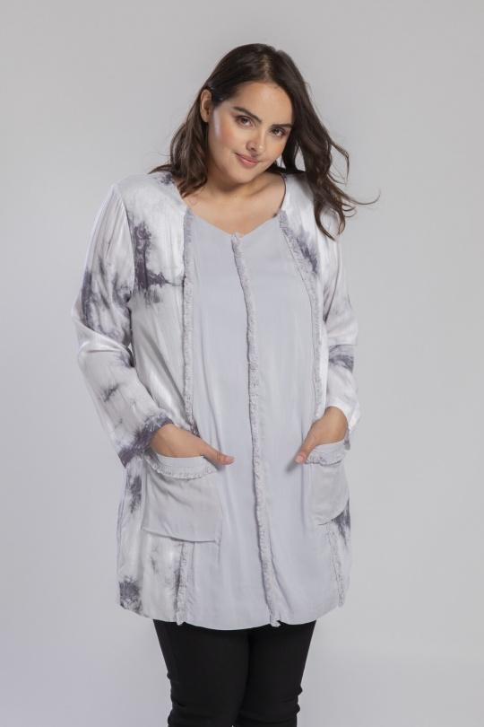 Tuniques Femme Gris Pomme Rouge A707 Efashion Paris