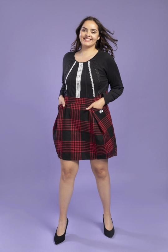 Robes & Combinaisons Femme Rouge Pomme Rouge A725 Efashion Paris