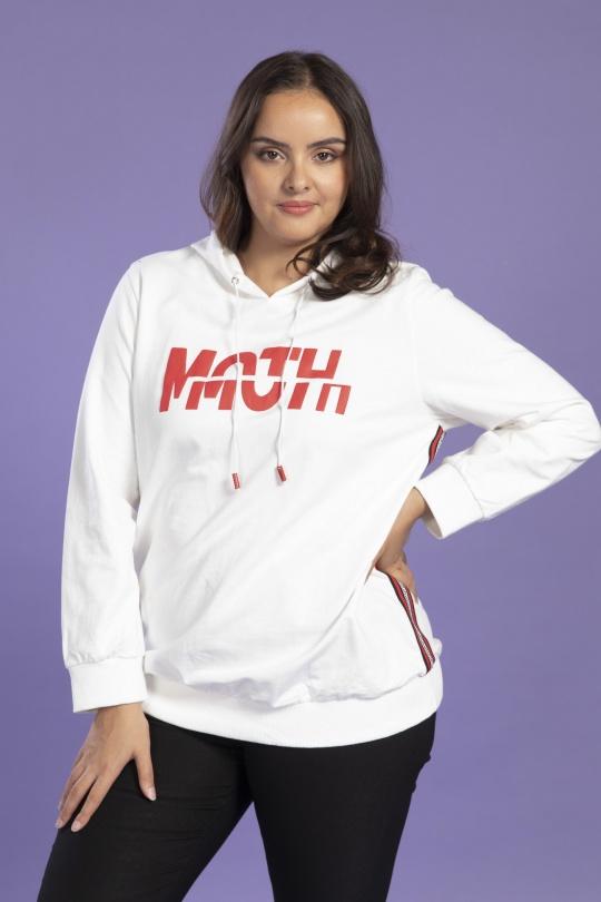 Pulls Femme Blanc Pomme Rouge A899 Efashion Paris