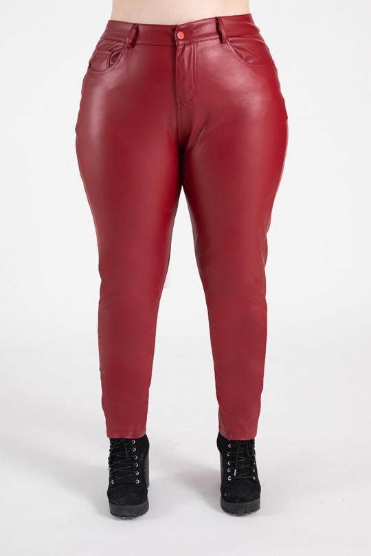 Pantalons Femme Rouge Pomme Rouge B305 Efashion Paris