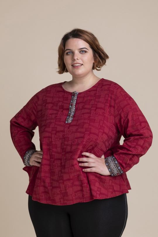 Camicie & camicette Donna Red Pomme Rouge C6239 Efashion Paris