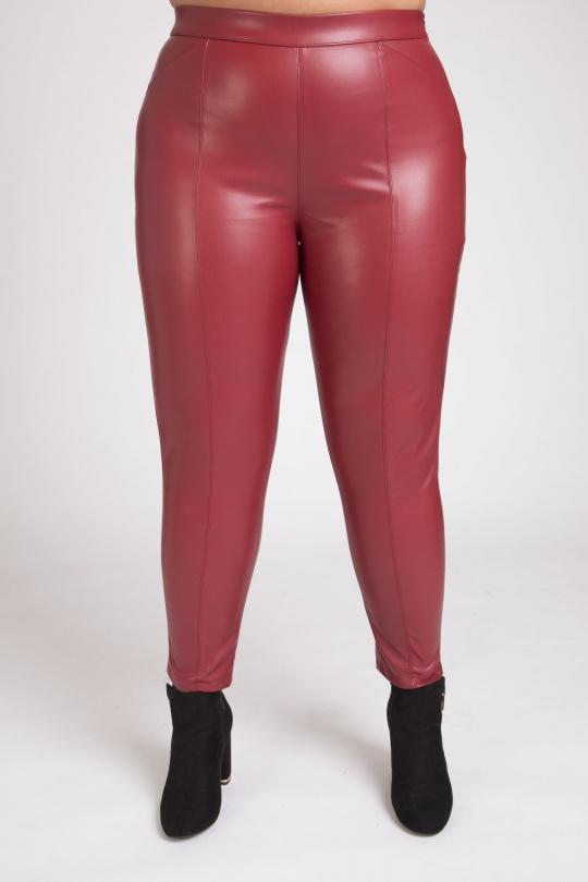 Leggings  Donna Red Pomme Rouge B306 Efashion Paris