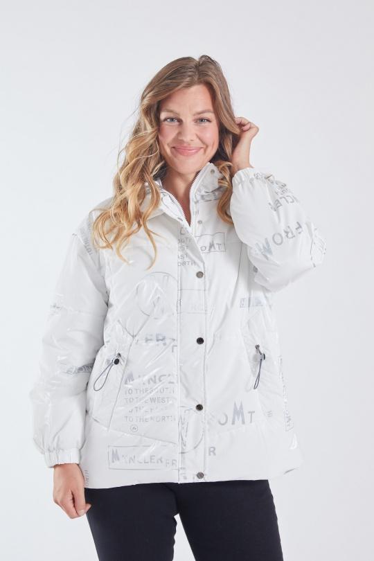 Cappotti Donna White Pomme Rouge C6518 Efashion Paris