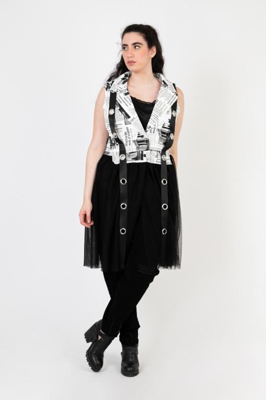 Cardigan Donna White Pomme Rouge C6515 Efashion Paris