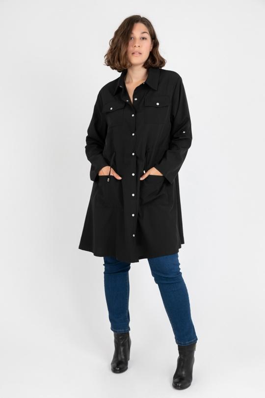Giacche Donna Black Pomme Rouge C6525 Efashion Paris