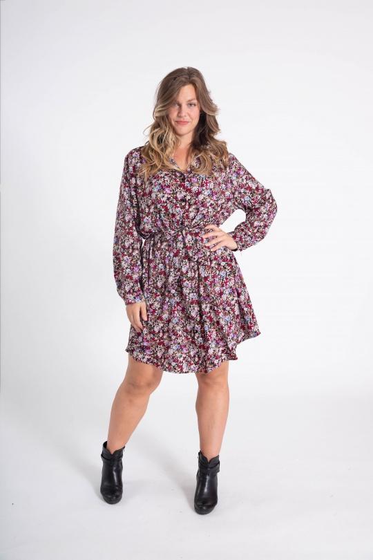 Dresses & Jumpsuits Women Purple Pomme Rouge C6516 Efashion Paris