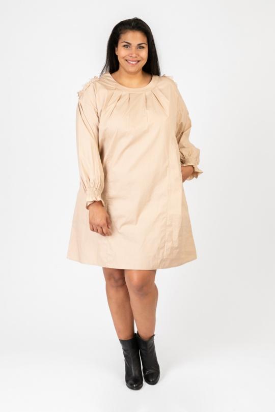 Dresses & Jumpsuits Women Beige Pomme Rouge C6608 Efashion Paris