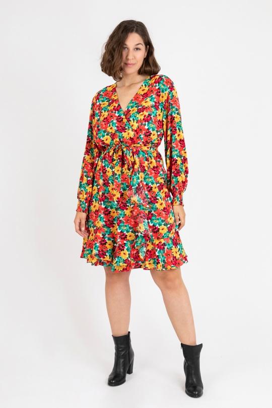 Abiti e Tute Donna Yellow Pomme Rouge C6529 Efashion Paris