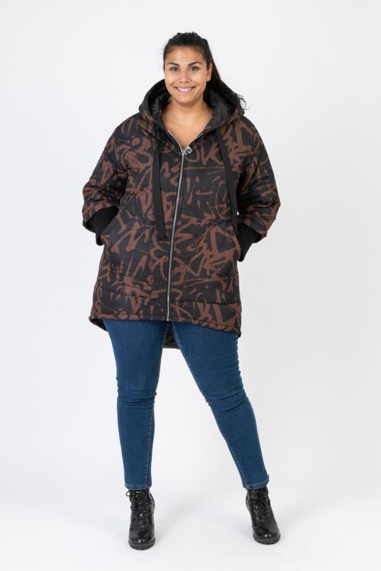 Cappotti Donna Brown Pomme Rouge C6628 Efashion Paris