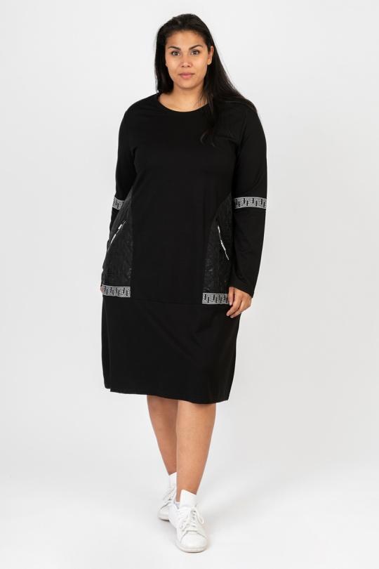 Abiti e Tute Donna Black Pomme Rouge C6615 Efashion Paris