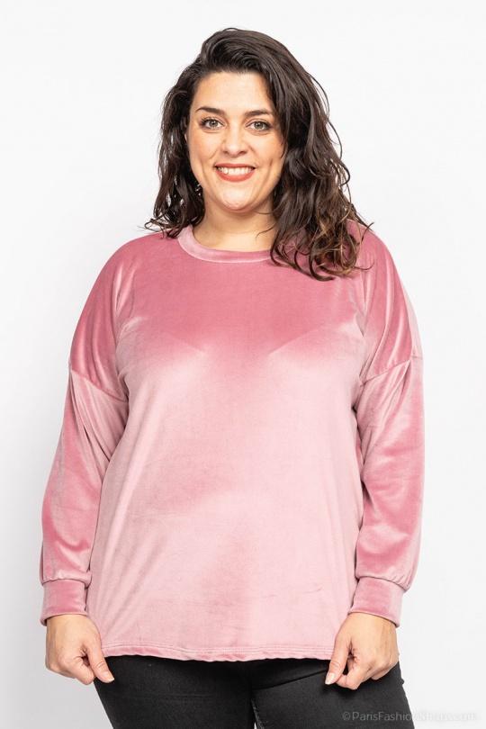 Tops Femme Rose Pomme Rouge T6352 Efashion Paris