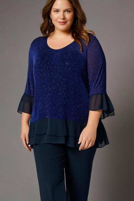 Shirts & blouses  Women Blue Pomme Rouge T1878 Efashion Paris