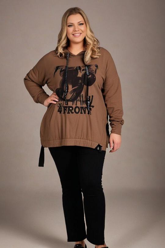 Jumpers Women Camel Pomme Rouge T05557 Efashion Paris