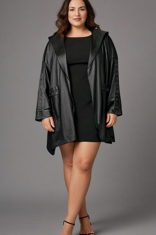 Jackets Women Black Pomme Rouge T251080 Efashion Paris