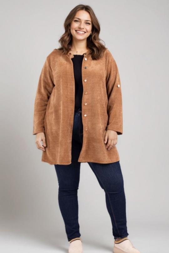 Shirts & blouses  Women Camel Pomme Rouge T20688 Efashion Paris