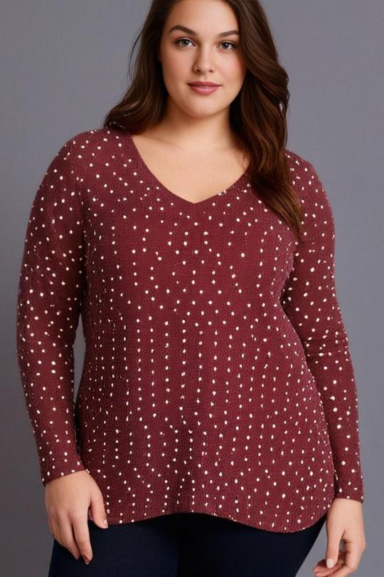 Jumpers Women Red Pomme Rouge T82830 Efashion Paris