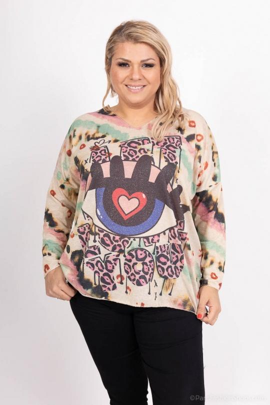Tops Women Print1 Pomme Rouge TNM1 Efashion Paris