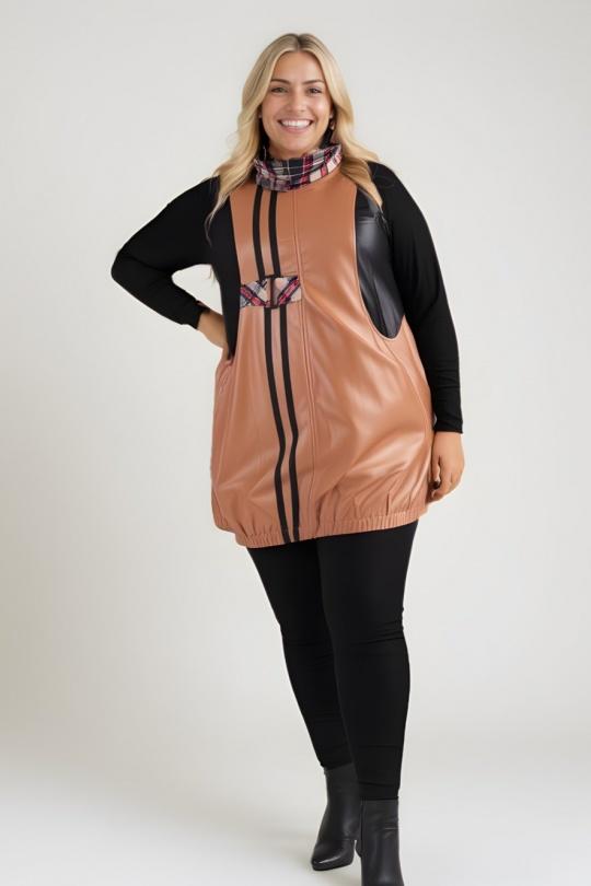 Robes & Combinaisons Femme Camel Pomme Rouge A511 Efashion Paris