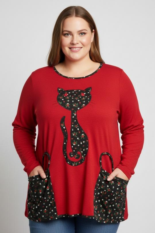Maglione Donna Red Pomme Rouge A631 Efashion Paris