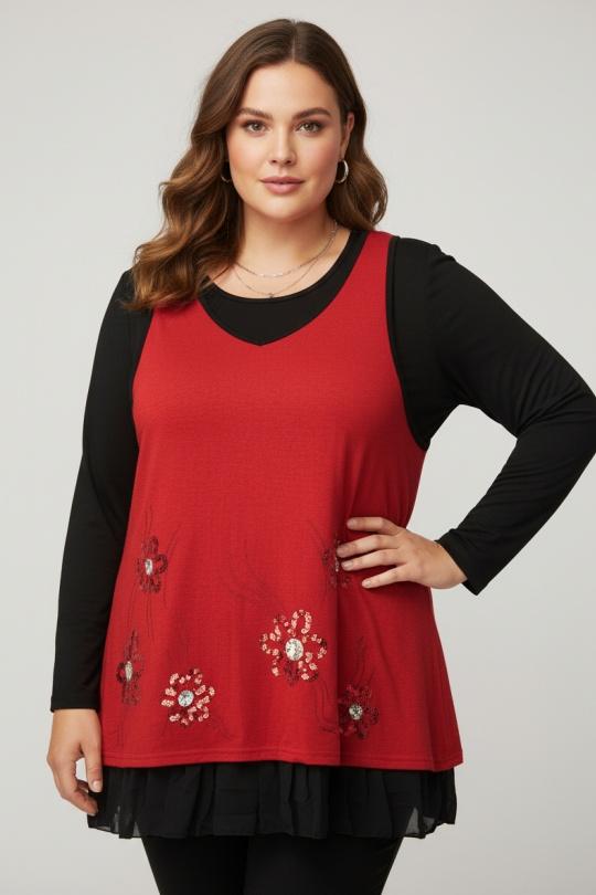 Maglione Donna Red Pomme Rouge A632 Efashion Paris