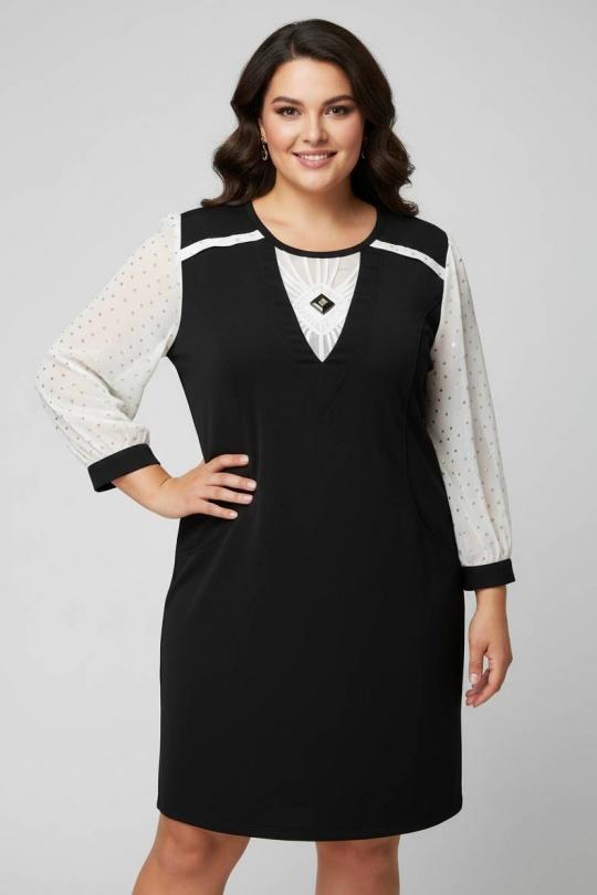 Abiti e Tute Donna Black Pomme Rouge A812 Efashion Paris